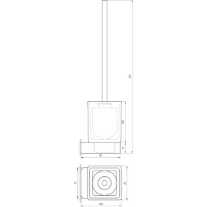 Йоржик підлоговий TOPAZ TKB 8329-BL чорний №3