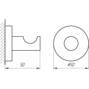 Гачок Perfect Sanitary Appliances SP 8115 №2