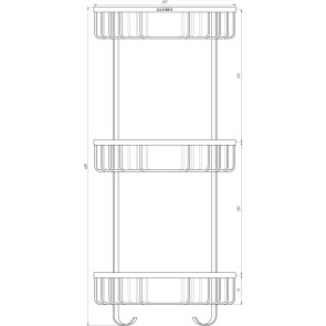 Поличка кутова Globus Lux SS 8477 №2