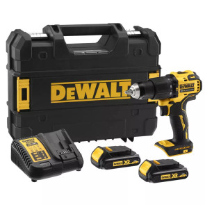 Дриль-шурупокрут акумуляторний безщітковий ударний DeWALT DCD709S2T №1