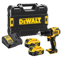 Дриль-шурупокрут акумуляторний безщітковий ударний DeWALT DCD709P2T