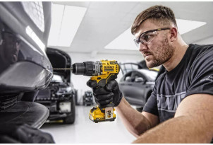 Дрель-шуруповерт аккумуляторная бесщеточная ударная DeWALT DCD706N №4