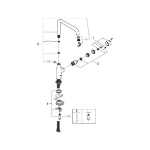 Смеситель для кухни Grohe Essence New 30269AL0 №4