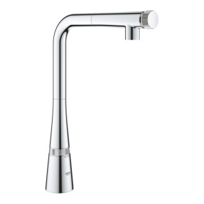 Смеситель для кухни с выдвижным изливом Grohe Zedra SmartControl 31593002 №1