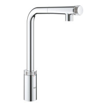 Змішувач для кухні з висувним виливом Grohe Eurosmart New 31613000