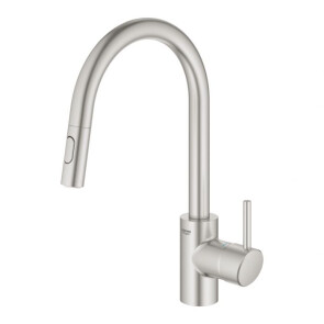 Змішувач для кухні з висувним виливом Grohe Concetto new 31483DC2 №2