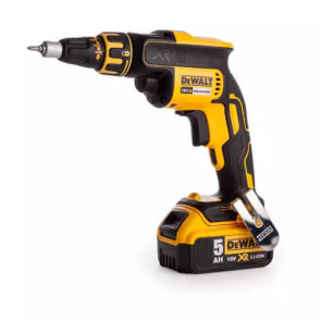 Шурупокрут акумуляторний DeWALT, 18V XR Li-Ion, безщітковий, 30/5 Нм, 4400 об/хв, валіза, вага (з акум. 2 Аг - з акум. 5 Аг) 1.48/1.8 кг №1