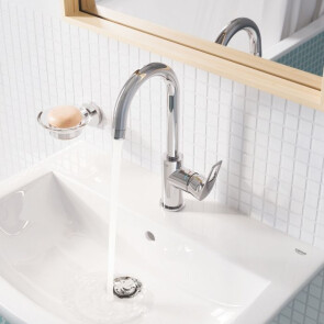 Змішувач для раковини L-розміру Grohe BauLoop New 23763001 №4