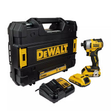 Шурупокрут ударний акумуляторний DeWALT, 18V XR Li-Ion, безщітковий, 190 Нм, 2800 об/хв, валіза, вага 0.96 кг DCF809D2T