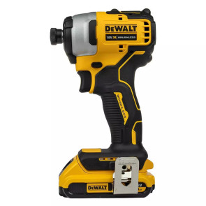 Шуруповерт ударный аккумуляторный DeWALT, 18V XR Li-Ion, бесщеточный, 190 Нм, 2800 об / мин, чемодан, вес 0.96 кг №4