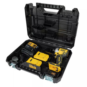 Шуруповерт ударный аккумуляторный DeWALT, 18V XR Li-Ion, бесщеточный, 190 Нм, 2800 об / мин, чемодан, вес 0.96 кг №5