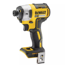 Шурупокрут ударний акумуляторний DeWALT, 18V XR Li-Ion, безщітковий, 205 Нм, 3250 об/хв, без акумулятору та зарядного пристрою, вага 0.9 кг