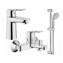 Комплект змішувачів для ванної кімнати Grohe BauLoop New UA123214S1