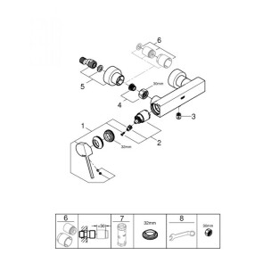 Змішувач для душу Grohe Plus 33577003 №3