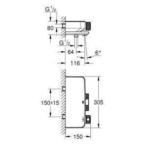 Термостат для ванны Grohe Grohtherm SmartControl 34718000 №4