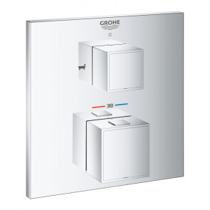 Термостат прихованого монтажу на 2 споживача Grohe Grohtherm Cube 24155000 №1