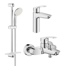 Комплект змішувачів для ванної кімнати Grohe Eurosmart New UA123246M0