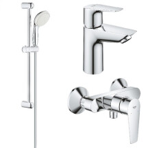 Комплект змішувачів для ванної кімнати Grohe BauEdge UA123208S0