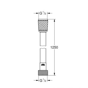 Комплект гігієнічного душу Grohe BauEdge New UA28512002 №3