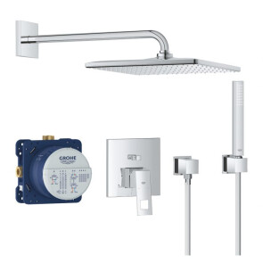 Душова система прихованого монтажу зі змішувачем Grohe Eurocube 25238000 №1