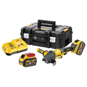 Шлифмашина угловая - болгарка аккумуляторная бесщёточная DeWALT DCG418T2 №1