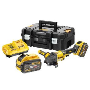 Шліфмашина кутова - болгарка акумуляторна безщіткова DeWALT DCG418X2 №1