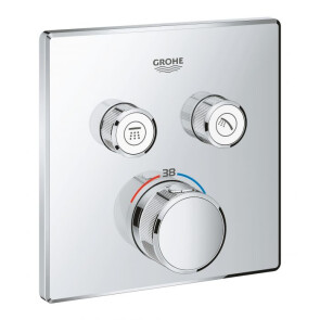 Душова система прихованого монтажу з термостатом Grohe Grohtherm SmartControl UA26405SC1 №6