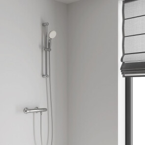 Душовий гарнітур зі штангою, 2 режими струменю Grohe New Tempesta Classic 27598001 №4