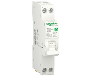 Диференційний автомат 6kA 1M 1P+N 6A C 30mA АC, Resi9 Schneider Electric R9D87606 №1