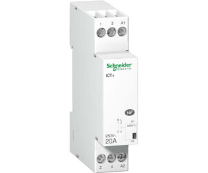 Контактор ICT+ 20A 1НВ ~230В/50Гц Schneider Electric A9C15030 №1