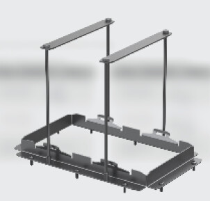 Крепление 2kWh LFP Battery Mounting Bracket №1