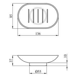 Мыльница Kroner KRM Rizze - ACG203 №2