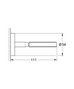 Держатель для аксессуаров Grohe Bau Cosmopolitan Neutral 40585001 №5