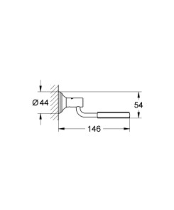 Тримач для аксесуарів Grohe Essentials Authentic 40652001 №2