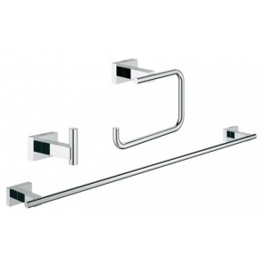 Набір аксесуарів 3 в 1 Grohe Essentials Cube New 40777001 №1