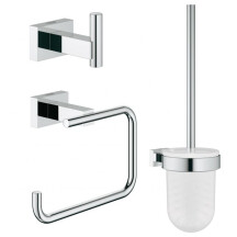 Набір аксесуарів 3 в 1 Grohe Essentials Cube New 40757001