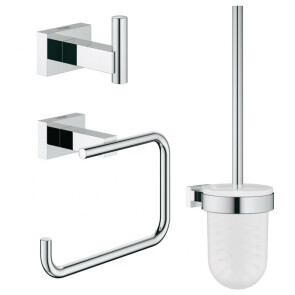 Набір аксесуарів 3 в 1 Grohe Essentials Cube New 40757001 №1