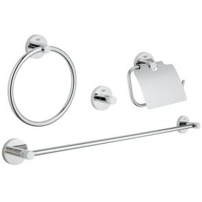 Набір аксесуарів 4 в 1 Grohe Essentials New 40776001 №1