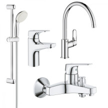 Комплект змішувачів для ванної кімнати Grohe BauFlow UA121630S0