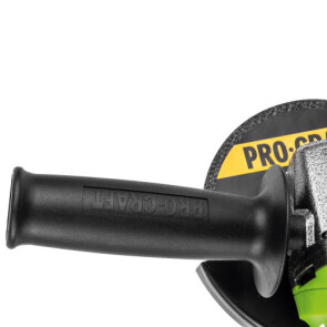 Шлифмашина угловая PRO-CRAFT PW-125/1200E + Быстрозажимная гайка Quick Nut UNIVERSAL №7