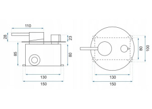 Душевой гарнитур скрытого монтажа Rea Lungo Розовое Золото + BOX REA-P6610 №8