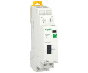 Контактор 1P+N 20A 2NO ~230В/50Гц, Resi9 Schneider Electric R9C20220 №1