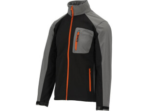 Куртка робоча softshell yato розмір xl, чорно-сіра, 3 кишені, 96% поліестер і 4% спандекс №1