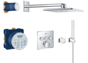 Душова система прихованого монтажу з термостатом Grohe Grohtherm SmartControl UA3470600A №1