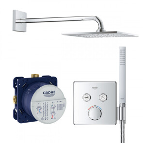 Душова система прихованого монтажу з термостатом Grohe Grohtherm SmartControl UA3450600A №1