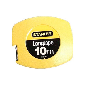 Рулетка измерительная STANLEY "Longtape", 10мх9.5мм, в пластмассовом корпусе. №1