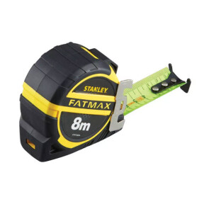 Рулетка измерительная STANLEY "FatMax® PRO II", 8мх32мм, обрезиненный литой корпус. №1