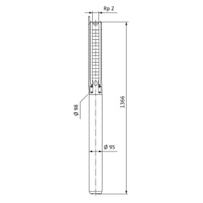 Насос глубинный Wilо Sub TWI 4.09-18-D (3~400 V, 50 Hz) №2