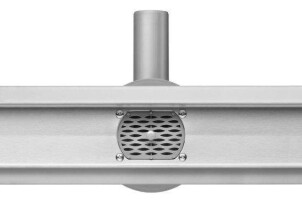 Трап для душу з обертовим сифоном Fala Rotary з нержавіючої сталі 80Х4Х5 см №7