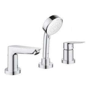 Смеситель на борт ванны на 3 отверстия Grohe BauEdge New 2511710A №1